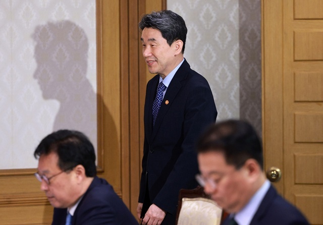 이주호 권한대행, 경제안보전략 간담회 참석 2025.5.12. / 연합뉴스