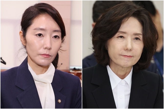 강선우 여성가족부(왼쪽)·이진숙 교육부 장관 후보자 / 연합뉴스