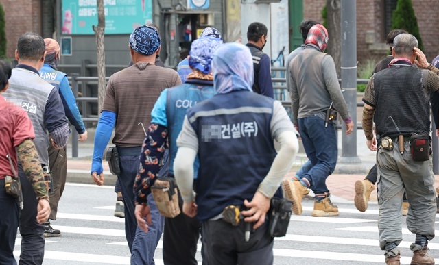 서울 마포구 한 공사 현장 / 연합뉴스