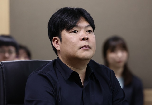 간담회 참석한 박태훈 왓챠 대표 / 연합뉴스
