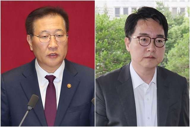 박성재 전 법무부 장관(왼쪽)과 심우정 전 검찰총장 / 연합뉴스