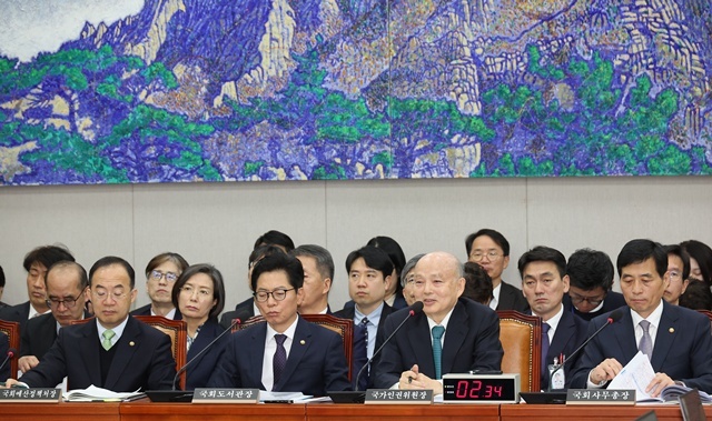 답변하는 안창호 국가인권위원장 / 연합뉴스