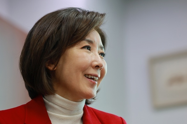 나경원 지방선거총괄기획단장 연합뉴스 인터뷰 / 연합뉴스