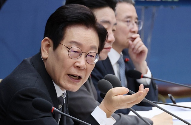 이재명 대통령, 과기부·개보위 업무보고 발언 / 연합뉴스