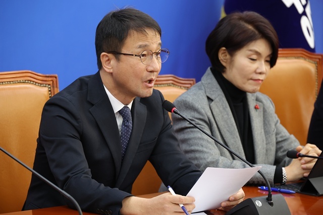 발언하는 한병도 원내대표 / 연합뉴스