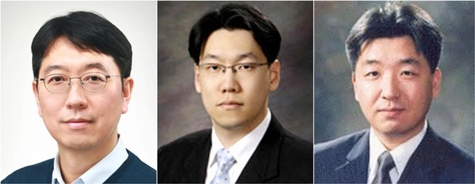 검찰의 인사와 예산을 총괄하는 법무부 신임 검찰국장에 이응철 춘천지검장(왼쪽부터), 법무부 기획조정실장에 차범준 대검 공판송무부장, 대검찰청 기획조정부장에 박규형 대구고검 차장검사가 임명됐다고 법무부가 22일 검찰 고위 간부 인사를 발표했다. / 연합뉴스