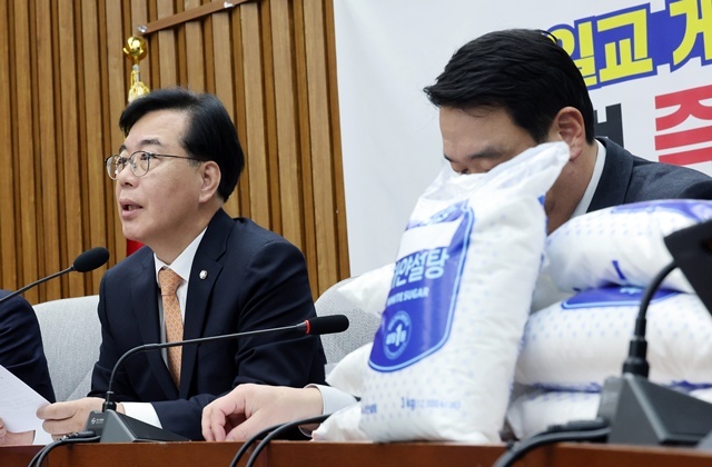 발언하는 송언석 원내대표 / 연합뉴스