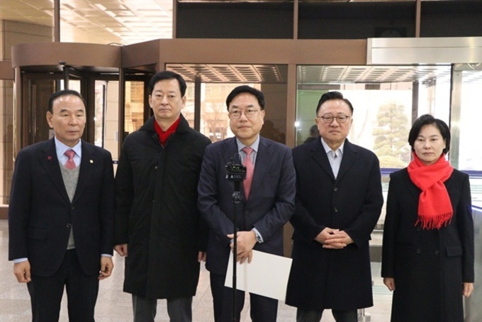 국힘, 서울청 항의방문…"김병기·강선우·장경태 신속 수사"