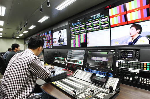 대회 소식을 신속하게 알리는 메인미디어센터(MMC). (사진=광주하계유니버시아드 조직위원회)