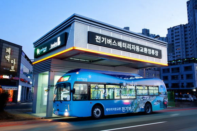 전기버스 배터리 리스 민간사업자 모집.(사진=포항시)