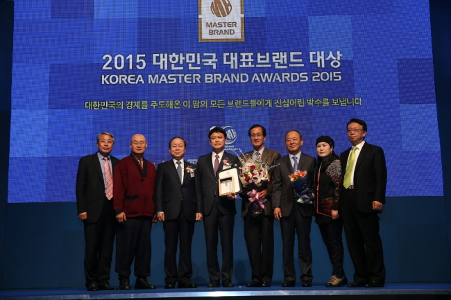 2015 대한민국 대표브랜드 대상.(사진=영덕군)