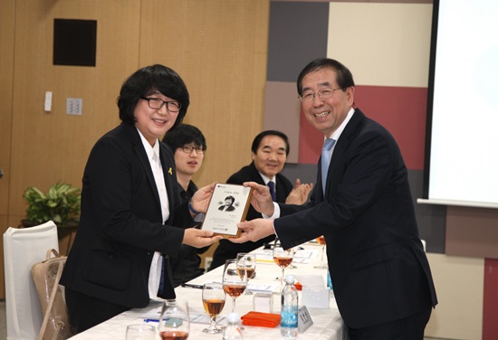 김연순 명예부시장 위촉식. (사진=서울시)